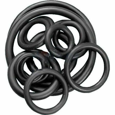 AMERICAN IMAGINATIONS 0.5 in. x 0.68 in. x 0.09375 Round Rubber O-Ring Seal in Modern style AI-38090
